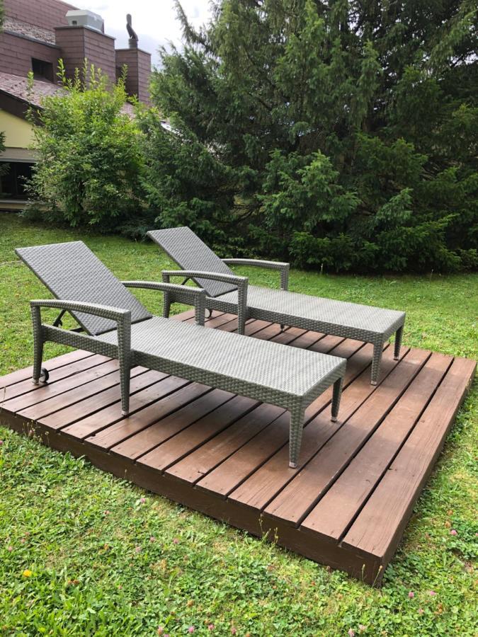 Wohnung Mit See Und Bergsicht Im Vier Sterne Hotel Beatenberg Bagian luar foto